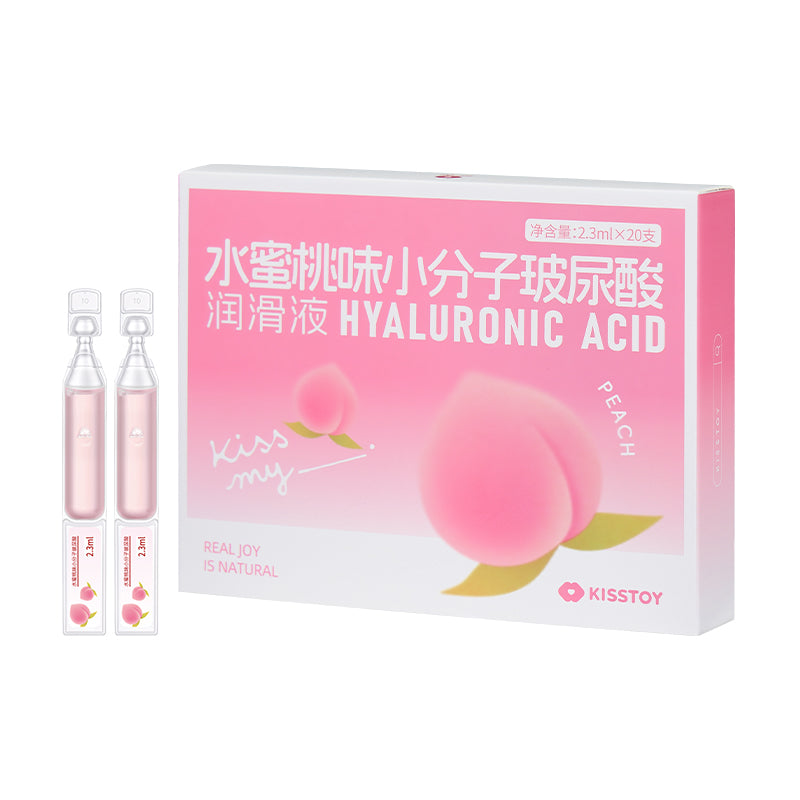 Kisstoy® Fruit Kiss - Hyaluronic Acid Flavoured Edible Lube Vials (20 x 2.3ml)