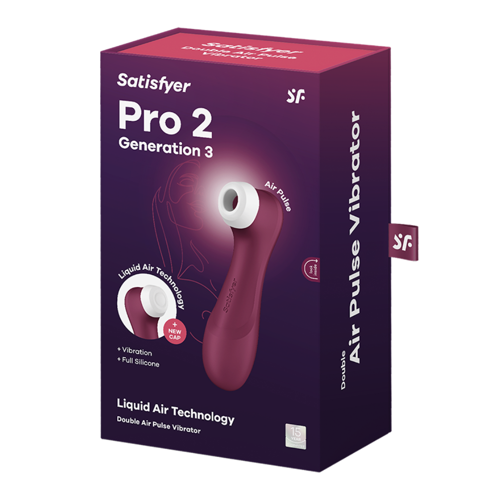 Satisfyer - Pro 2 Generation 3 with Liquid Air Technology - Red
