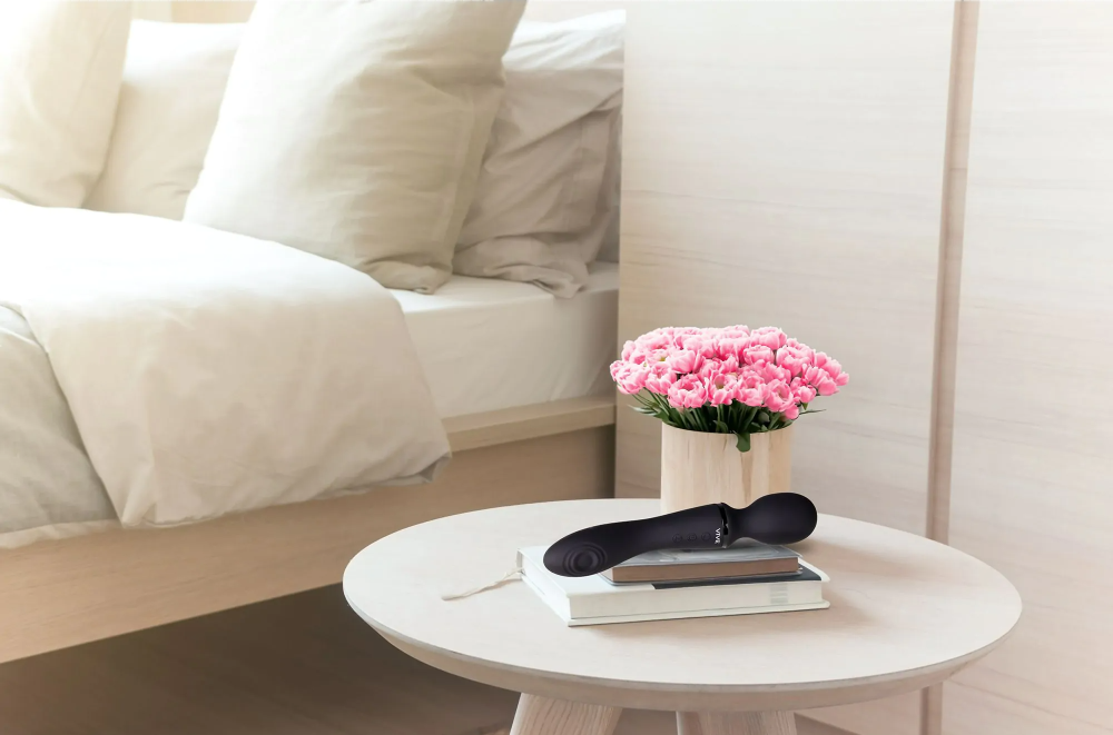 SHOTS - Enora Wand & Vibrator – Black