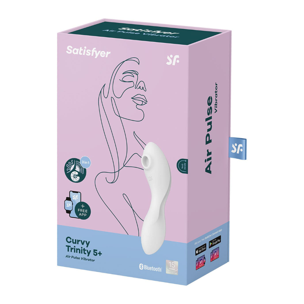 Satisfyer - Curvy Trinity 5+ - White
