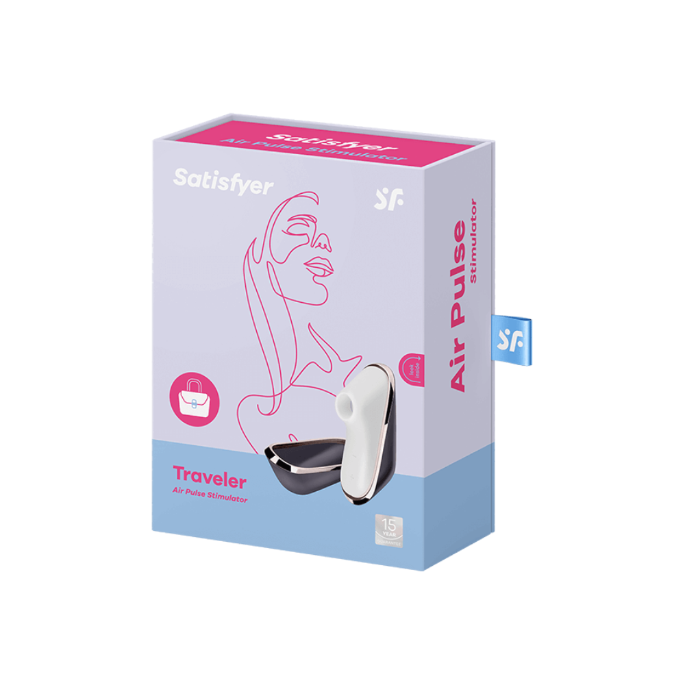 Satisfyer - Traveler - Portable Air-Pulse Clitoral Stimulator