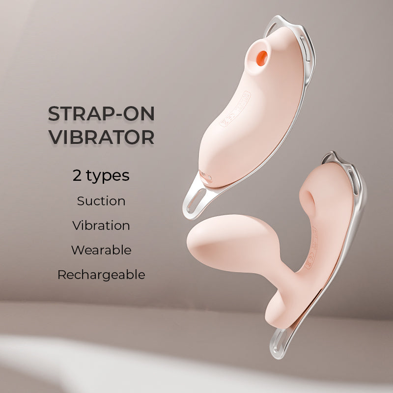 KISSTOY® Hush Hum - APP-Wearable Vibrator Dual Stimulation