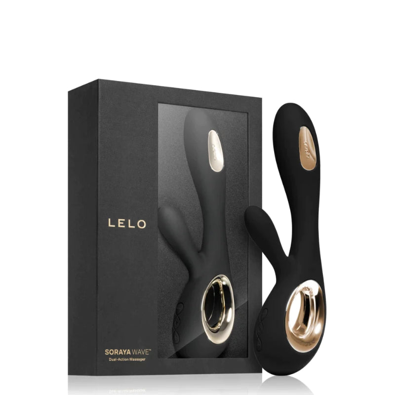 LELO - Soraya Wave™ - Black, "Come-Hither" Tip