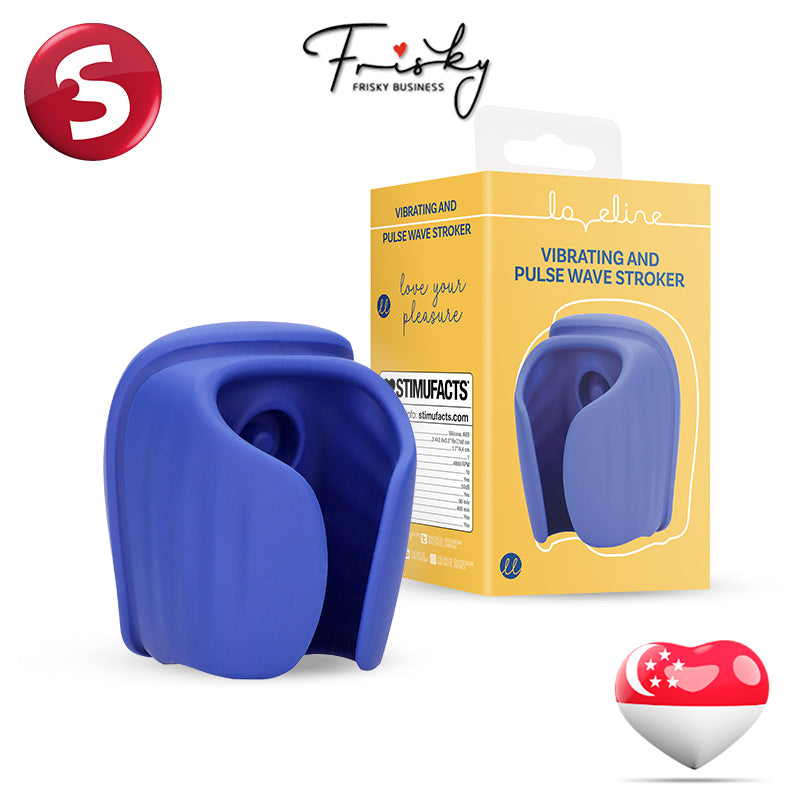 SHOTS Vibrating and Pulse Wave Stroker - Midnight Hour