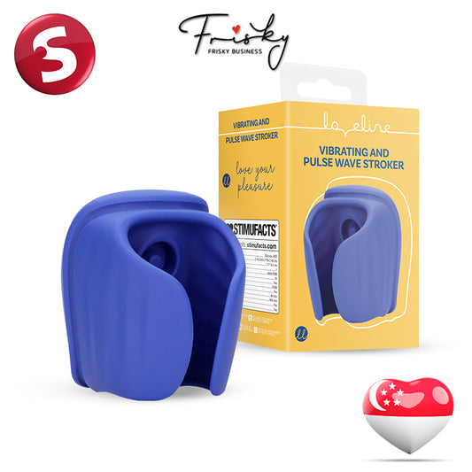 SHOTS Vibrating and Pulse Wave Stroker - Midnight Hour