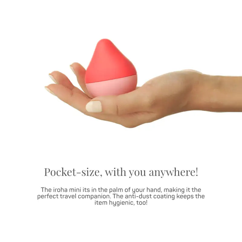 Iroha Mini Ume Anzu Clitoral Vibrator Sleek Modern Design Compact Hands-Free Rechargeable Massager Singapore