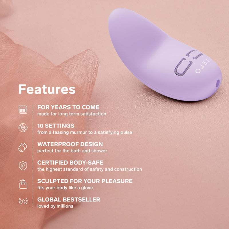 LELO - Lily 3 Mini Vibrating Personal Massager - Calm Lavender