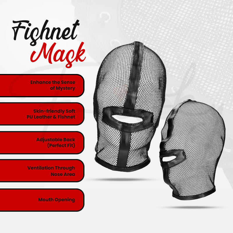 SHOTS Ouch! Fishnet Mask