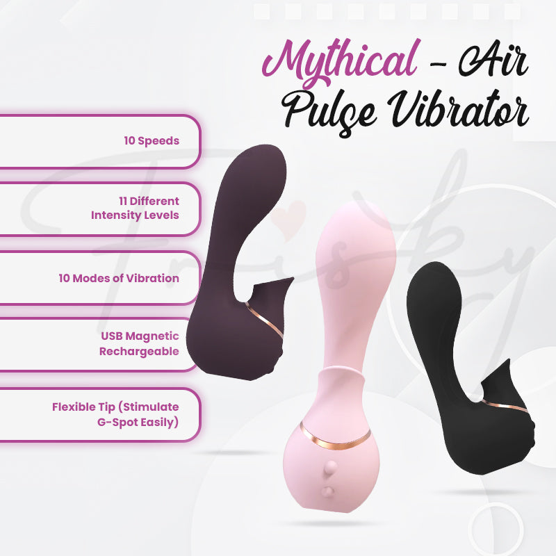 SHOTS - Mythical Air Pulse Vibrator - Pink