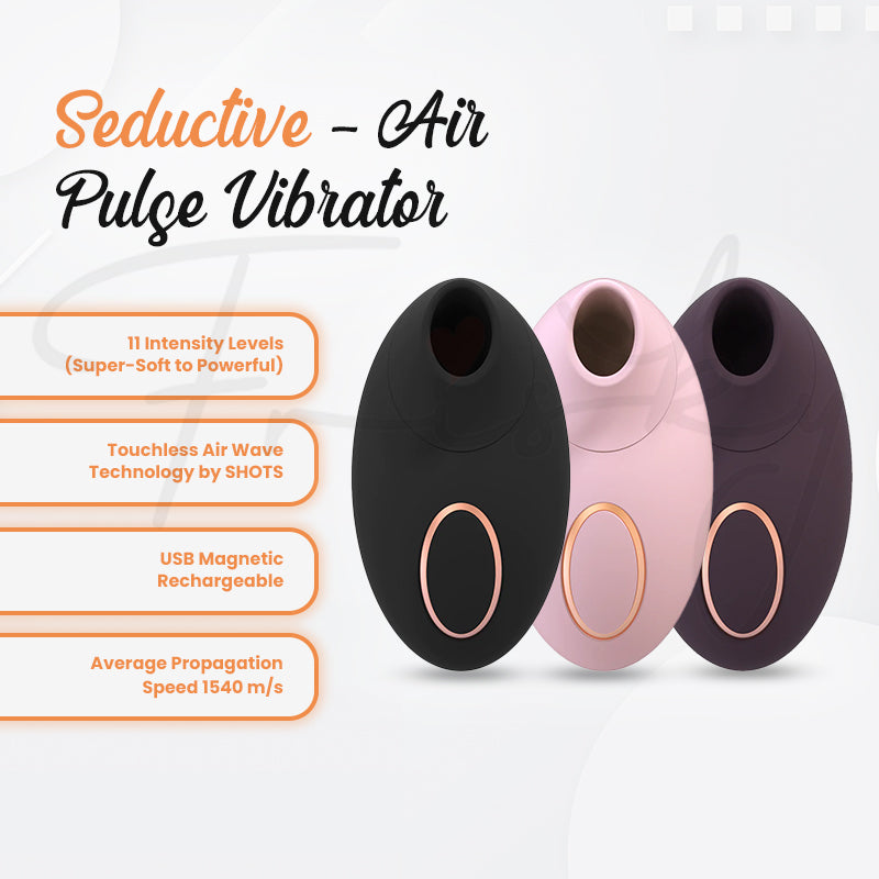 SHOTS - Seductive Air Pulse Vibrator - Pink