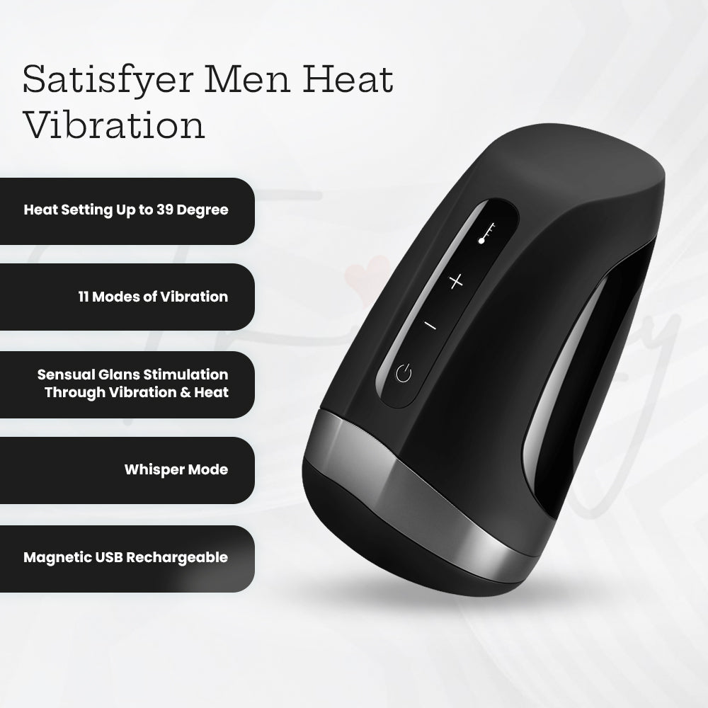Satisfyer - Men Heat Vibration Masturbator