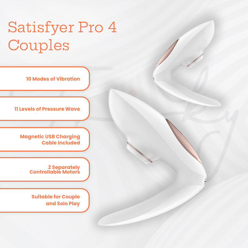 Satisfyer - Pro 4 Couples - Dual Stimulation for Shared Pleasure