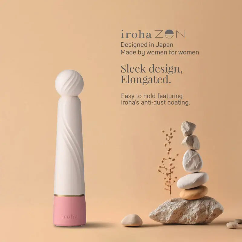 Iroha Rin + Hisui Momosango Mini Wand Vibrator Pink lifestyle-friendly portable personal massager Singapore