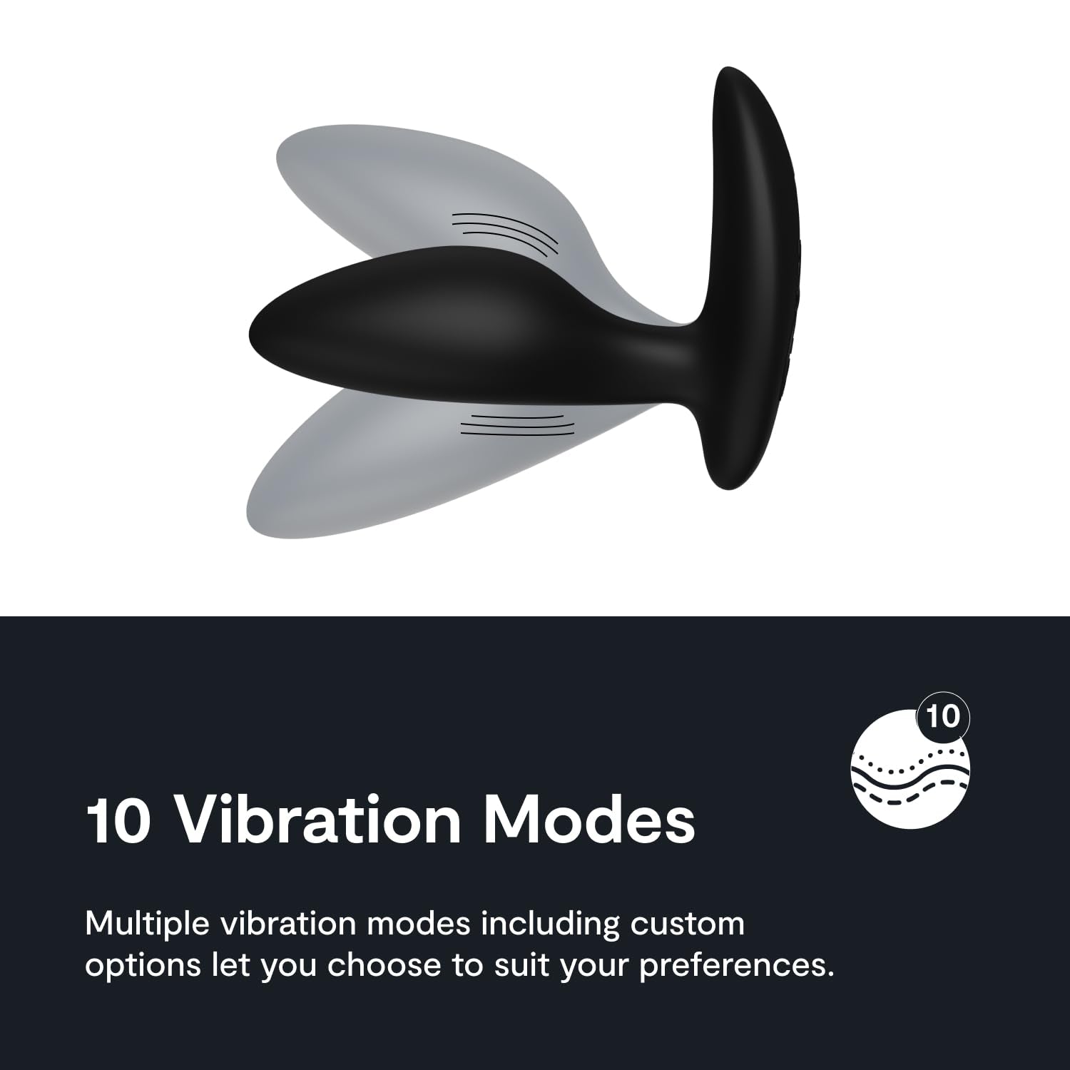 We-Vibe Ditto + - Satin Black