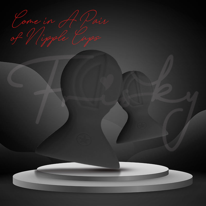 How to use nipple suckers – compress dome, place over nipple, release for suction.