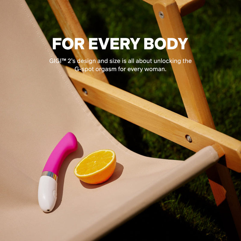 LELO - Gigi™ 2 Rechargeable G-Spot Vibrator - Deep Rose