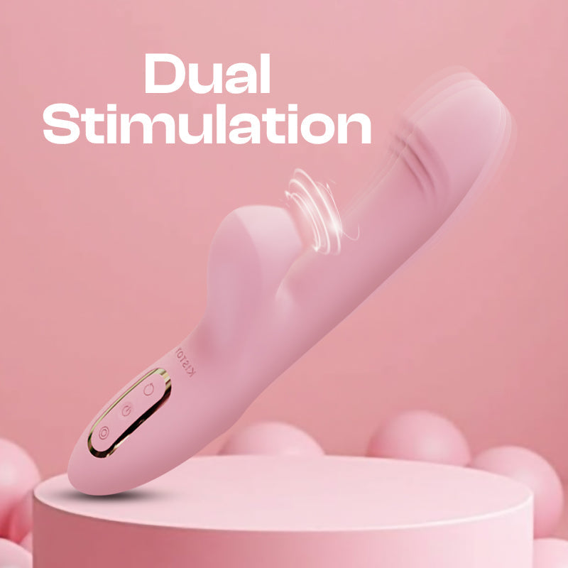KISSTOY® Katy Max: Rotating G-Spot & Clitoral Suction Vibrator