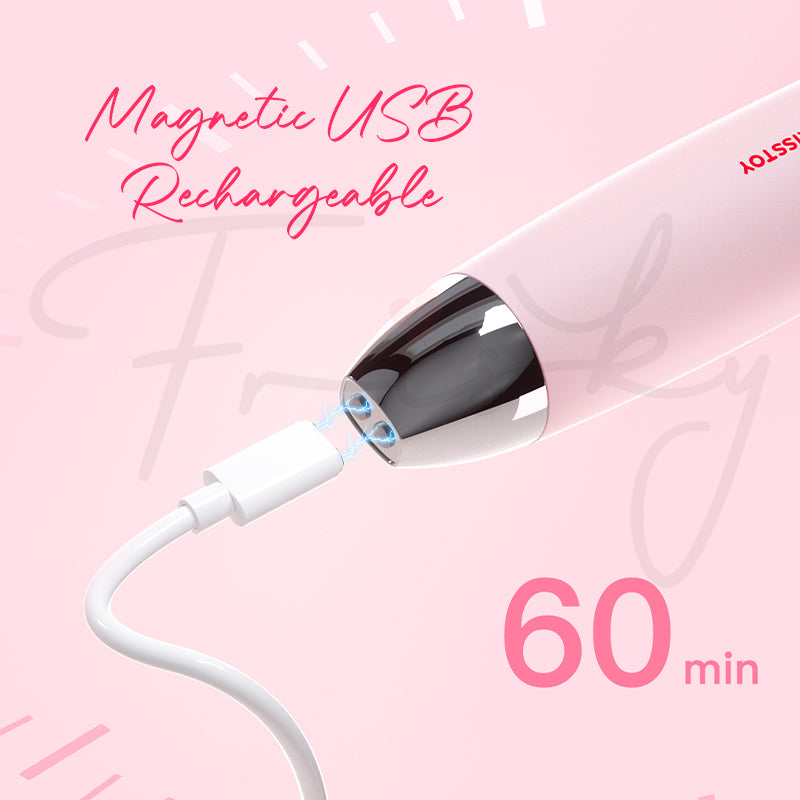 Contents of the C-King box: wand, two interchangeable sleeves, and a USB charging cable.