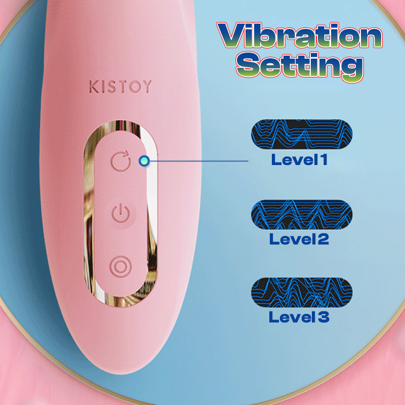 KISSTOY® Katy Max: Rotating G-Spot & Clitoral Suction Vibrator