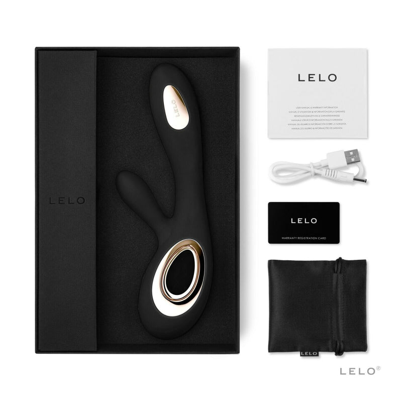 LELO - Soraya Wave™ - Black, "Come-Hither" Tip