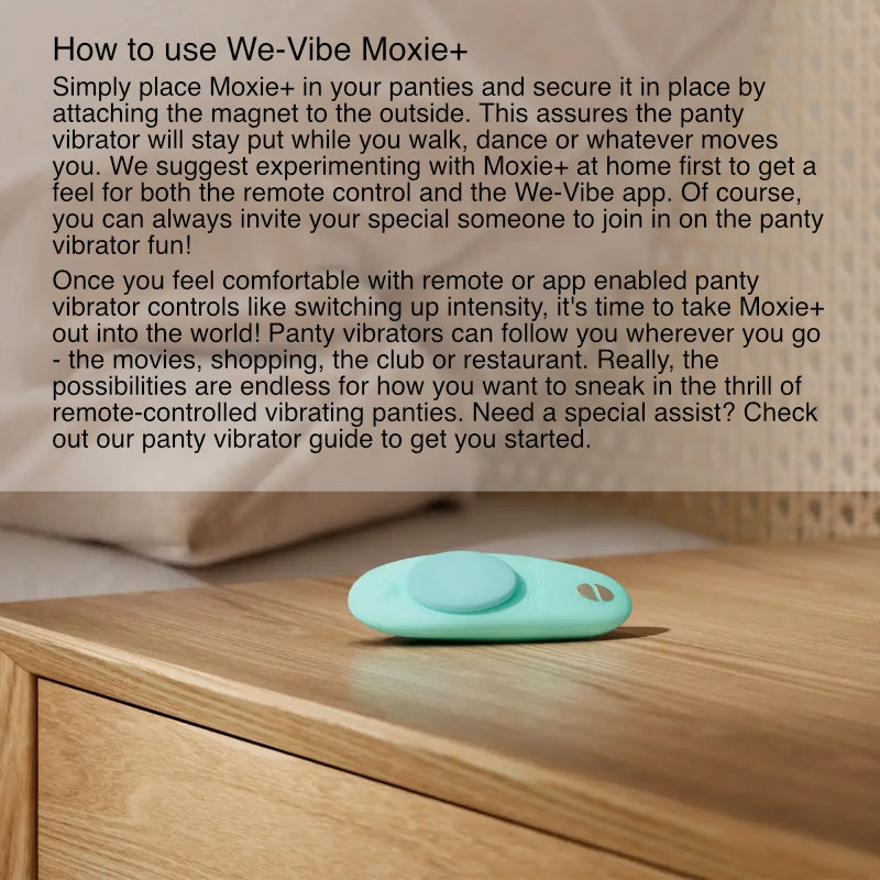 We-Vibe - Moxie+ Aqua