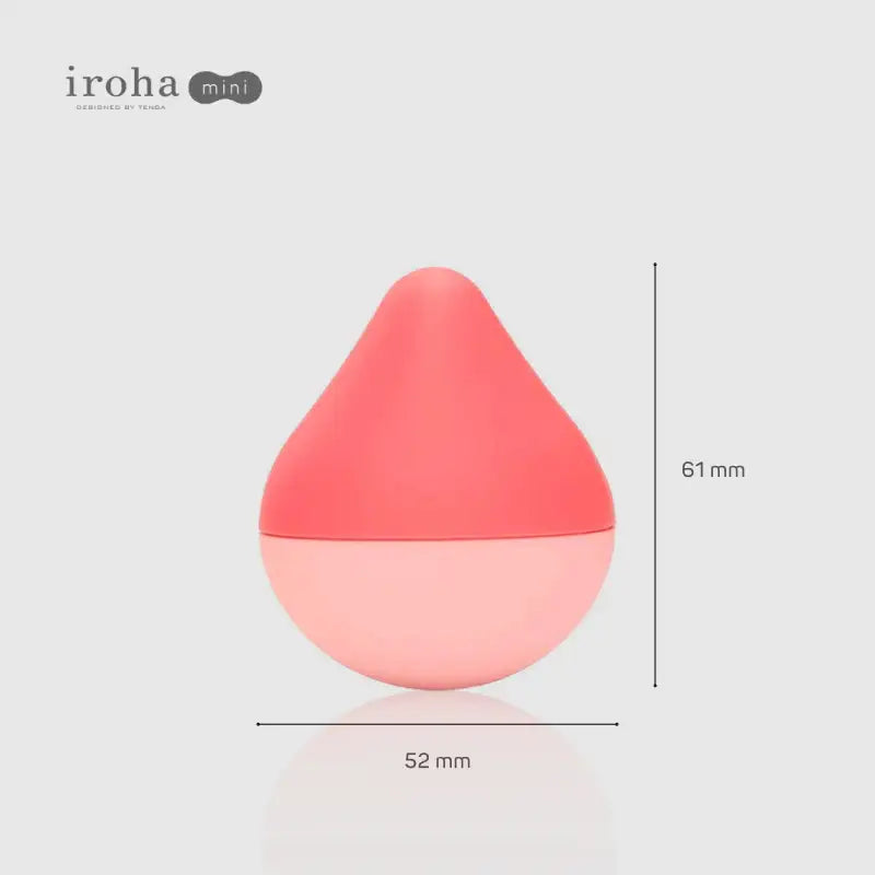 Iroha Mini Ume Anzu Clitoral Vibrator Rechargeable Battery Compact Travel-Friendly Soft Silicone Massager Singapore