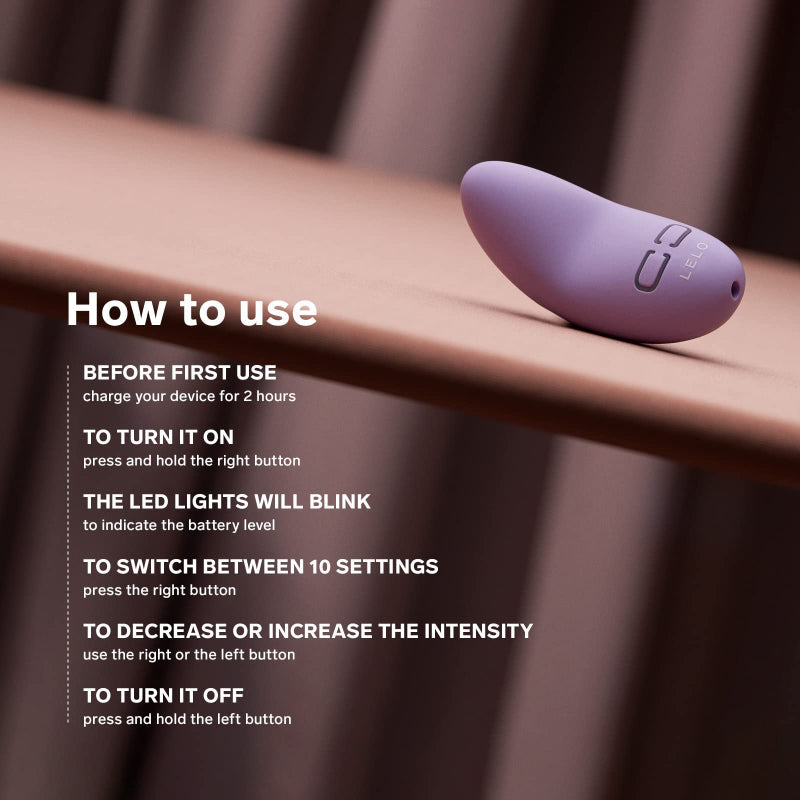 LELO - Lily 3 Mini Vibrating Personal Massager - Calm Lavender