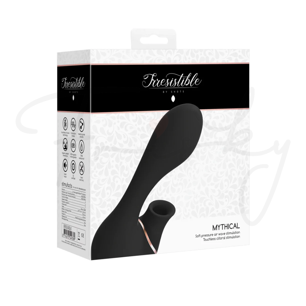 SHOTS - Mythical Air Pulse Vibrator - Black