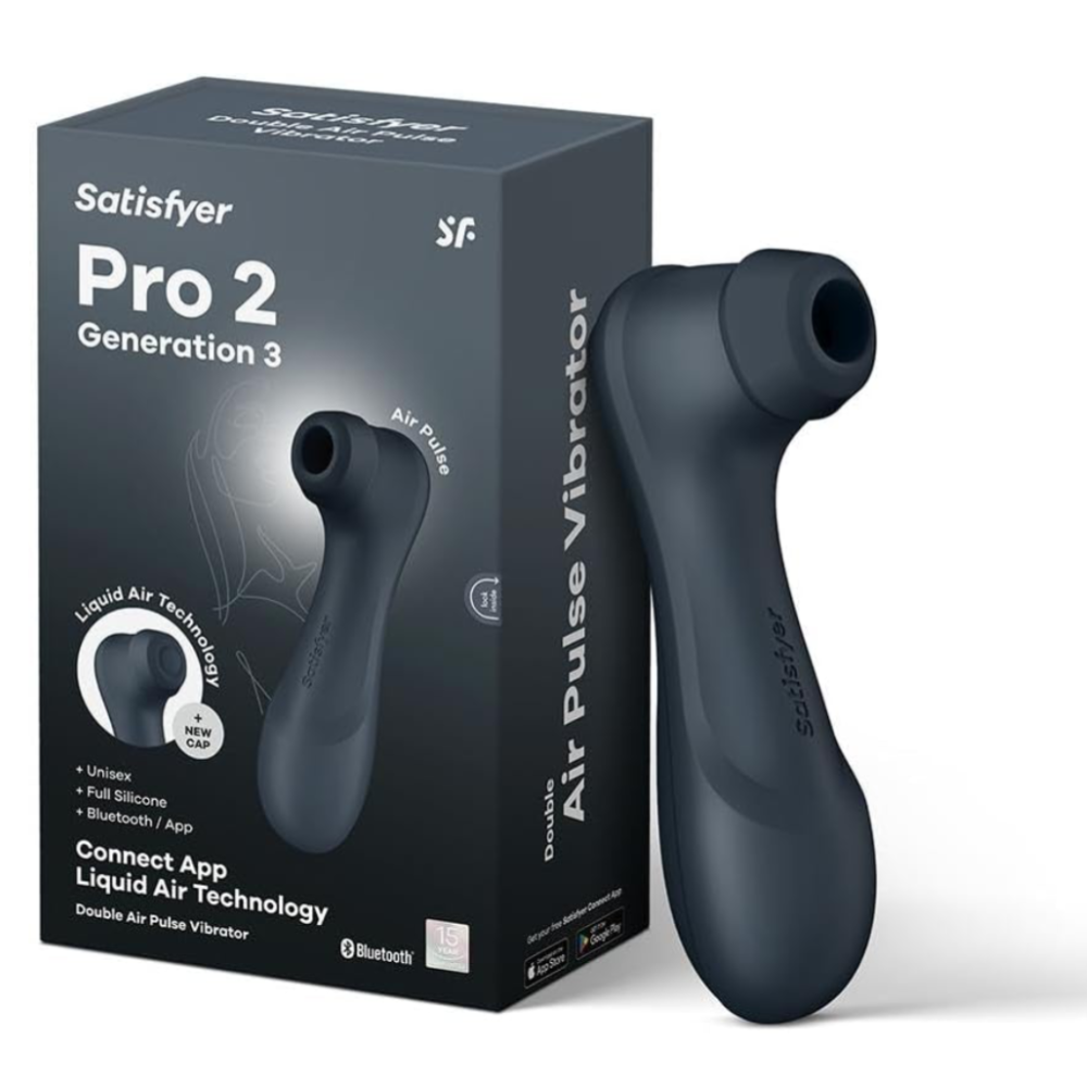 Satisfyer Pro 2 Generation 3 with Liquid Air Technology - Grey