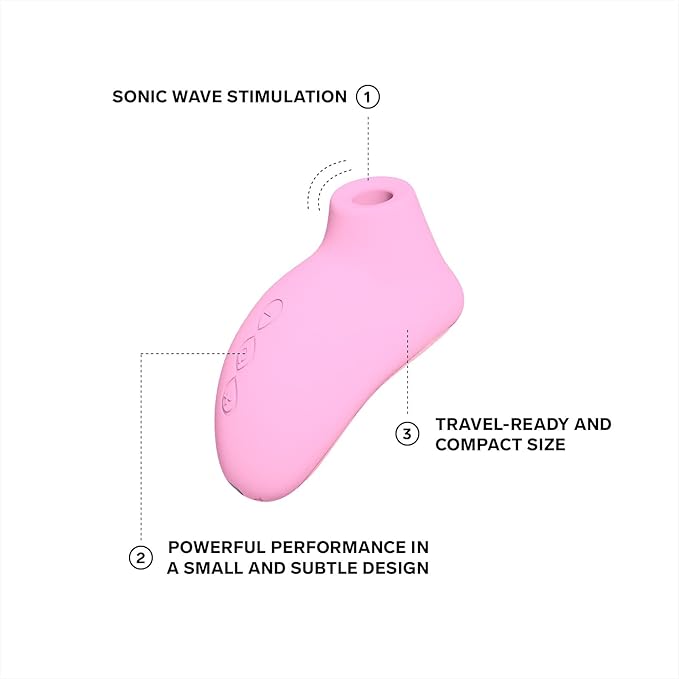 Lelo - Sona 2 Travel Sonic Clitoral Massager Pink