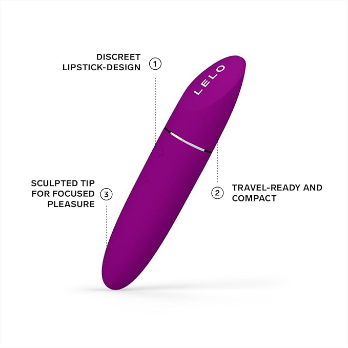 Lelo - Mia 3 Clitoral Vibrator - Deep Rose