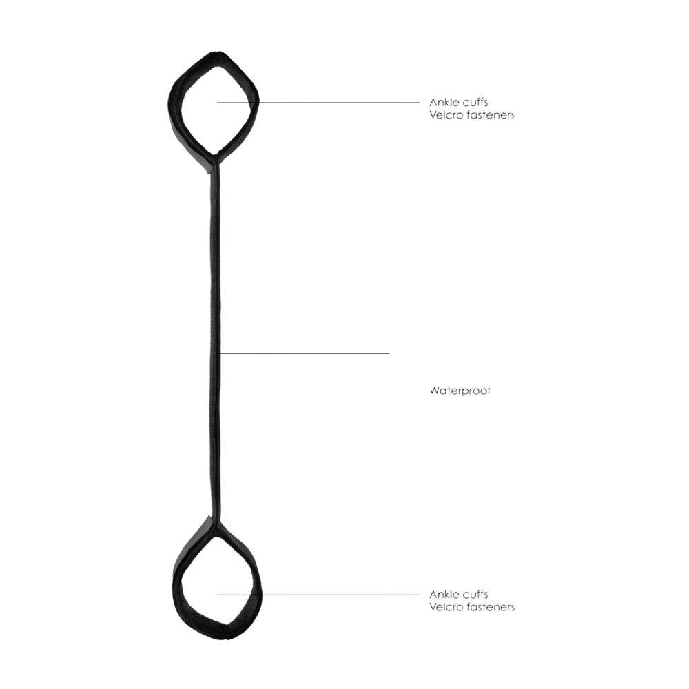 SHOTS Ouch! Spreader Bar with Cuffs