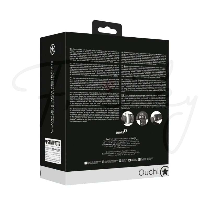 SHOTS Ouch! Complete Arm Restraints