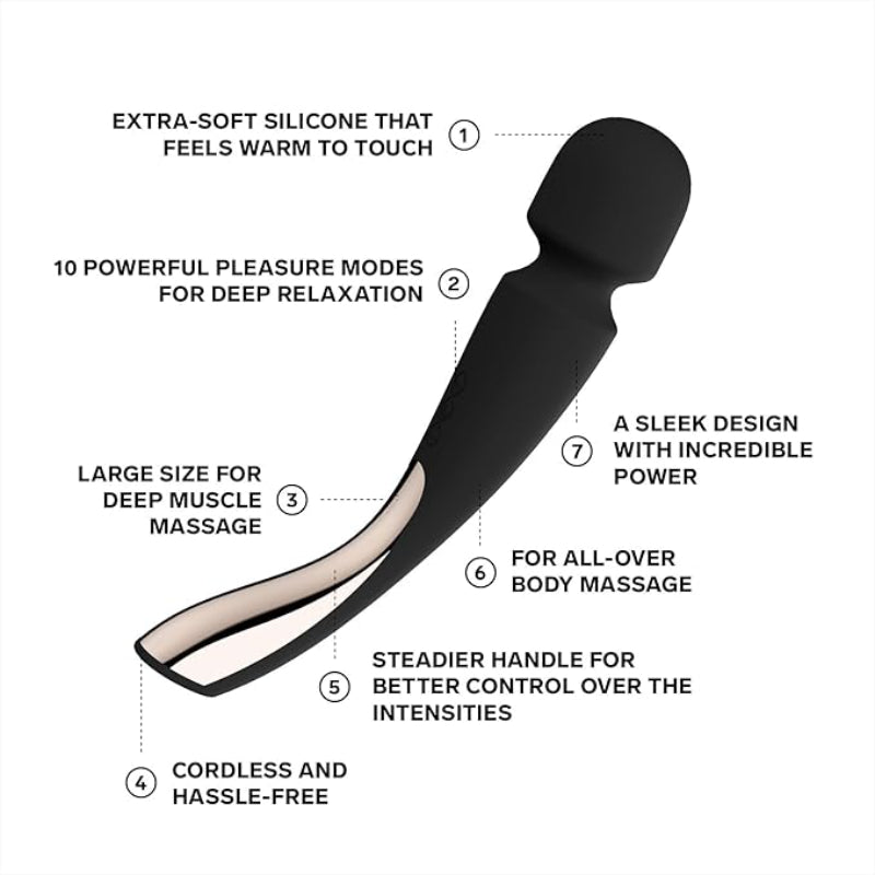 LELO - Smart Wand 2 - Large - Black