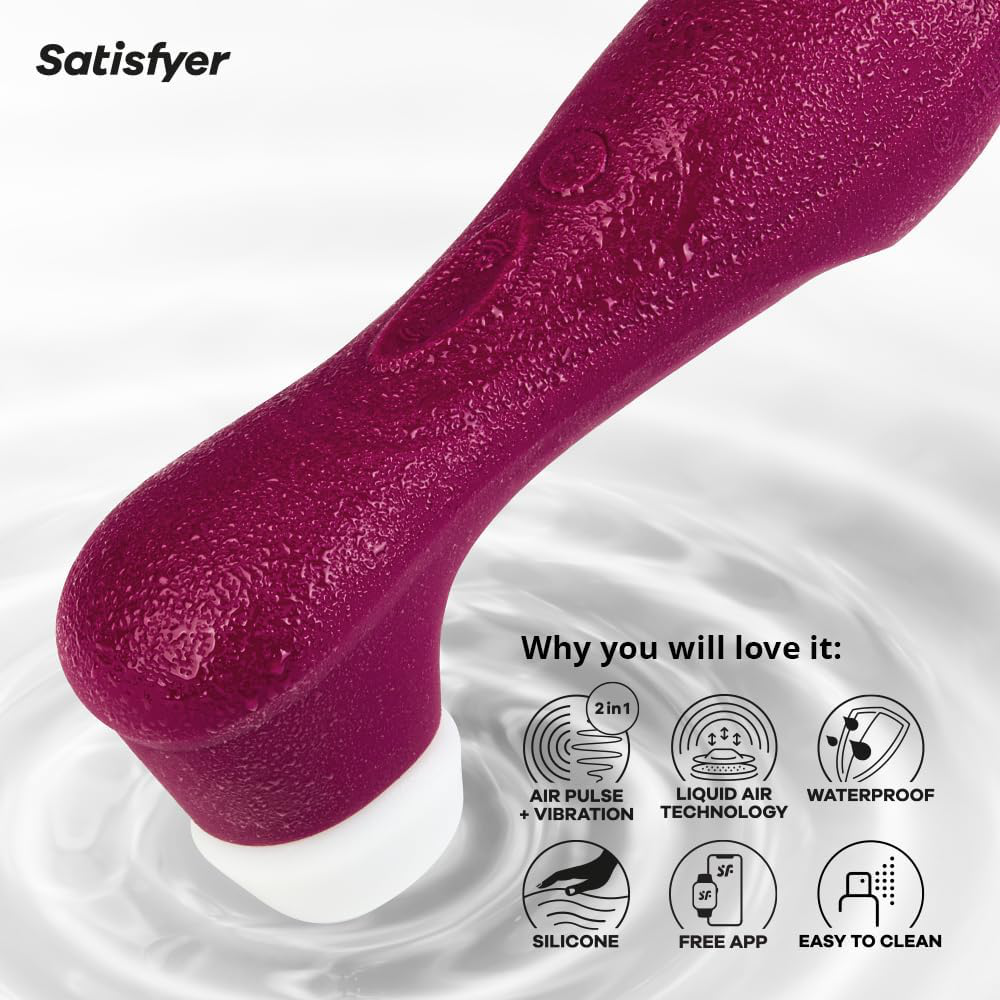 Satisfyer - Pro 2 Generation 3 with Liquid Air Technology - Red