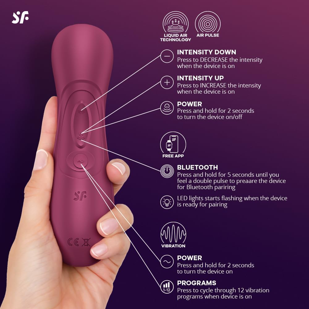 Satisfyer - Pro 2 Generation 3 with Liquid Air Technology - Red