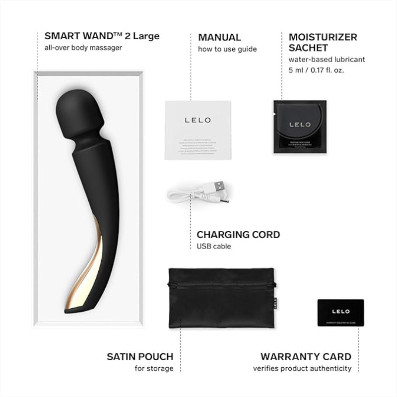 LELO - Smart Wand 2 - Large - Black