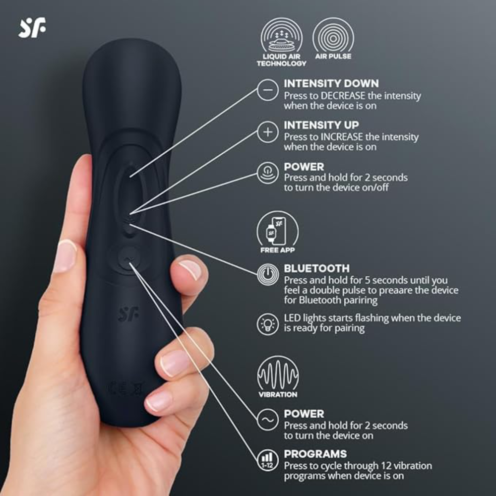 Satisfyer Pro 2 Generation 3 with Liquid Air Technology - Grey