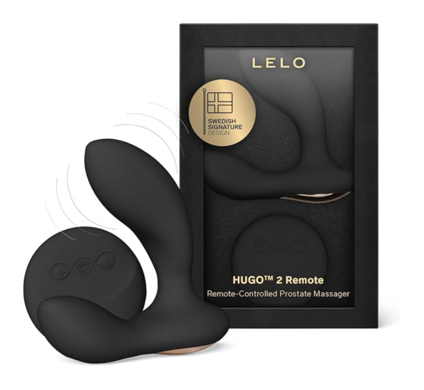 Lelo - Hugo 2 Remote-Controlled Prostate Massager -  Black