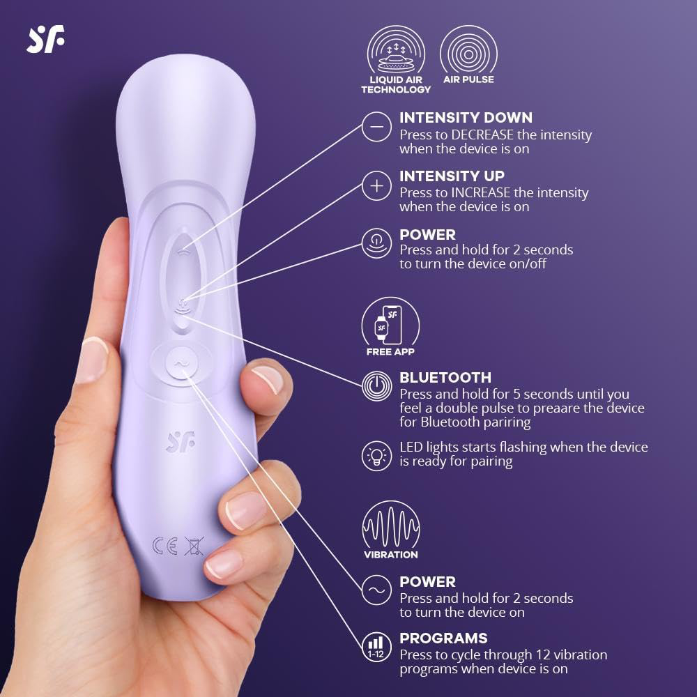 Satisfyer - Pro 2 Generation 3 with Liquid Air Technology - Lilac