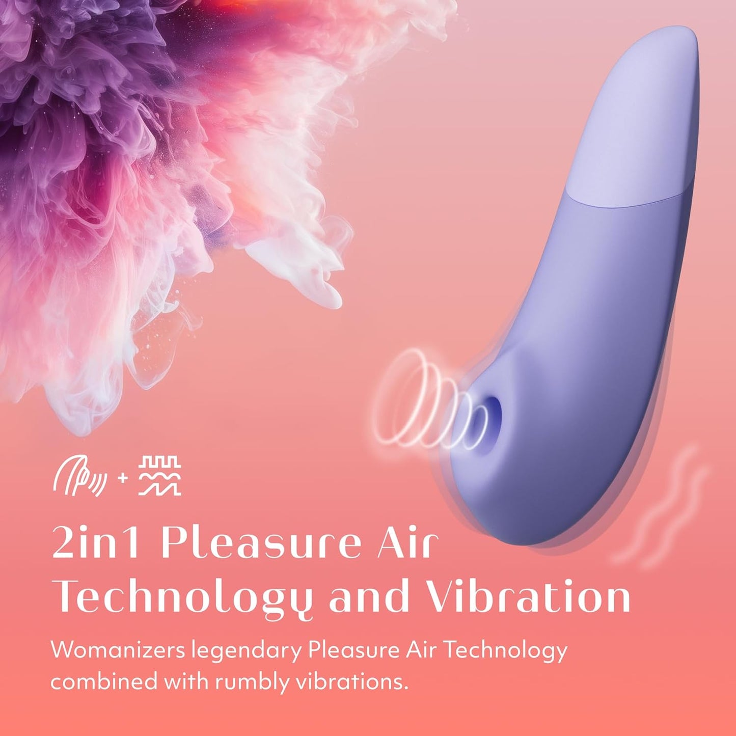 Womanizer - Enhance 2-in-1 Clitoral Stimulator - Lilac