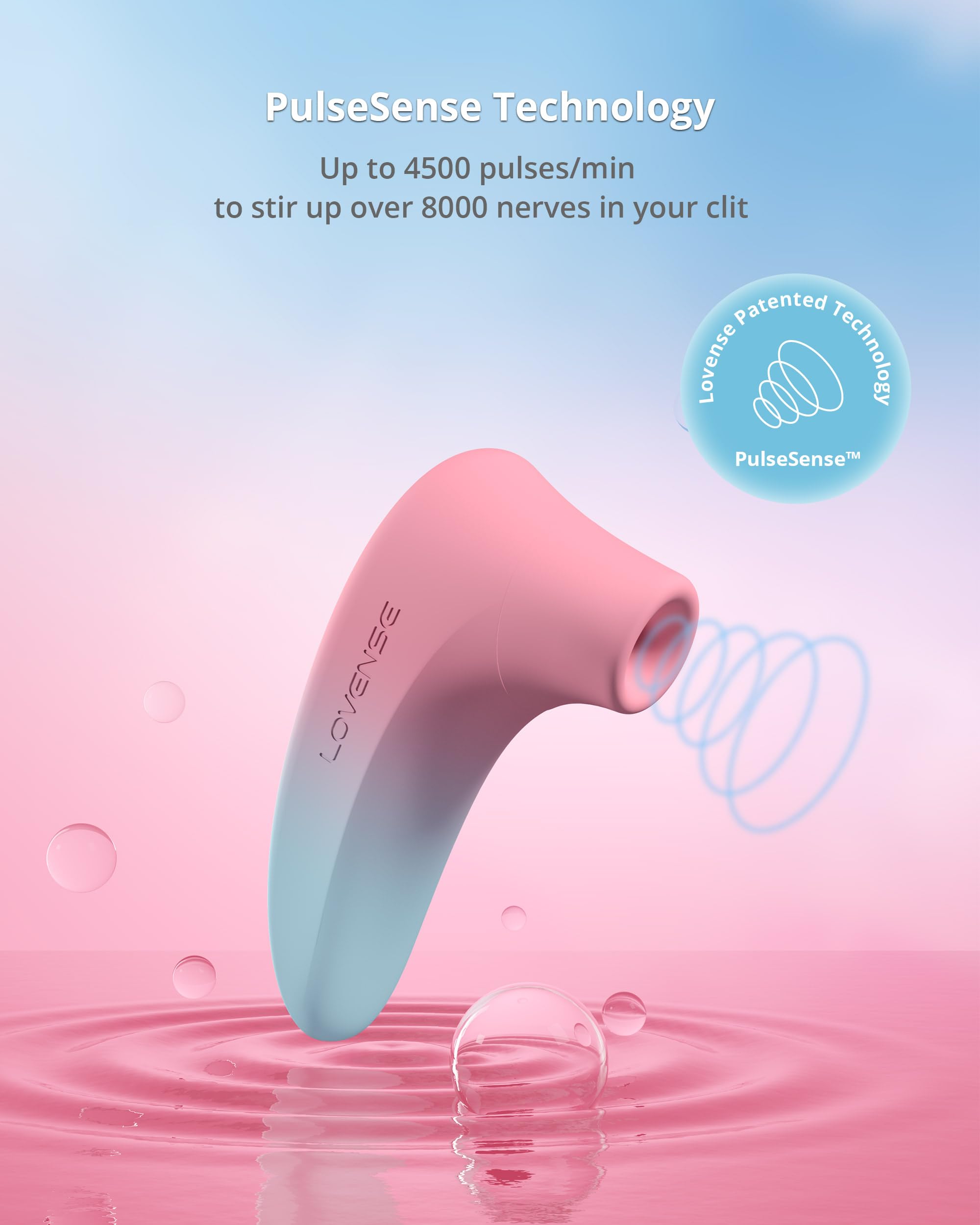 Lovense - Tenera 2 App-Controlled Clitoral Suction Stimulator