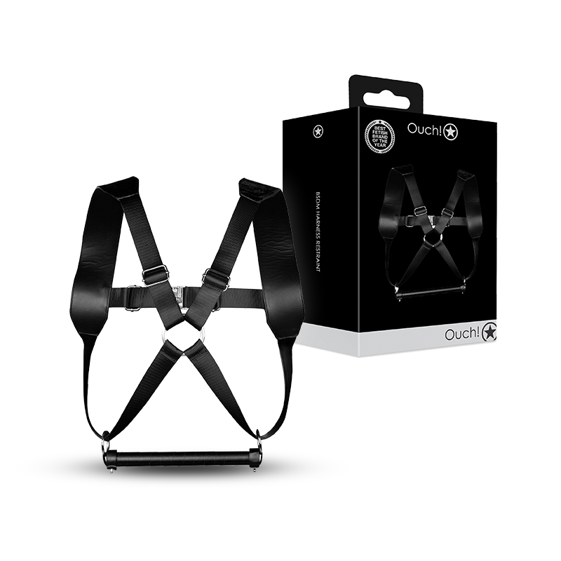 SHOTS Ouch! BSDM Harness Restraint - Black
