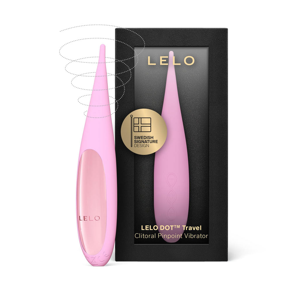 Lelo - Dot Travel Rechargeable Clitoral Pinpoint Vibrator - Pink