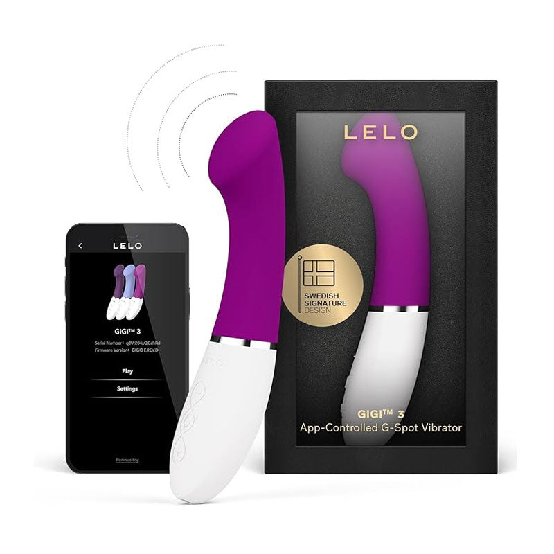 Lelo - Gigi 3 App-Controlled G-Spot Vibrator - Deep Rose