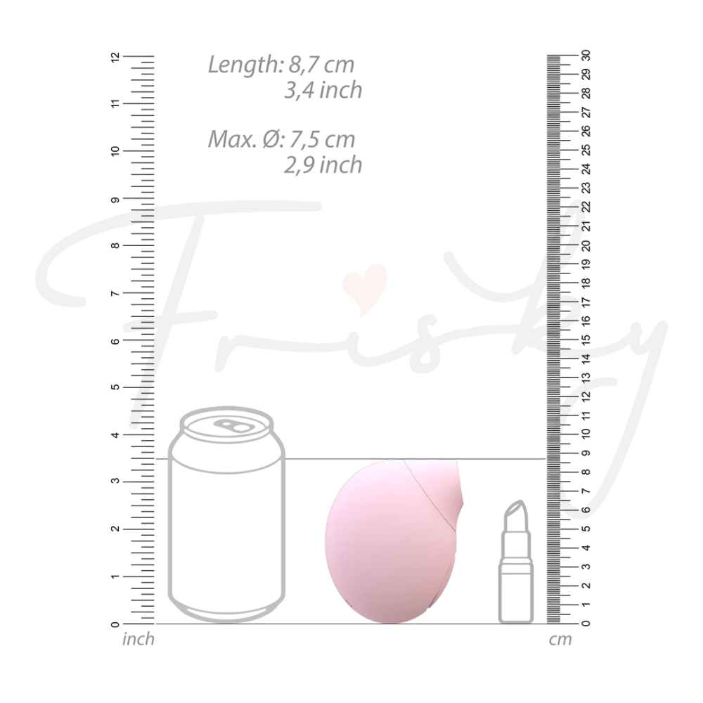 SHOTS - Seductive Air Pulse Vibrator - Pink