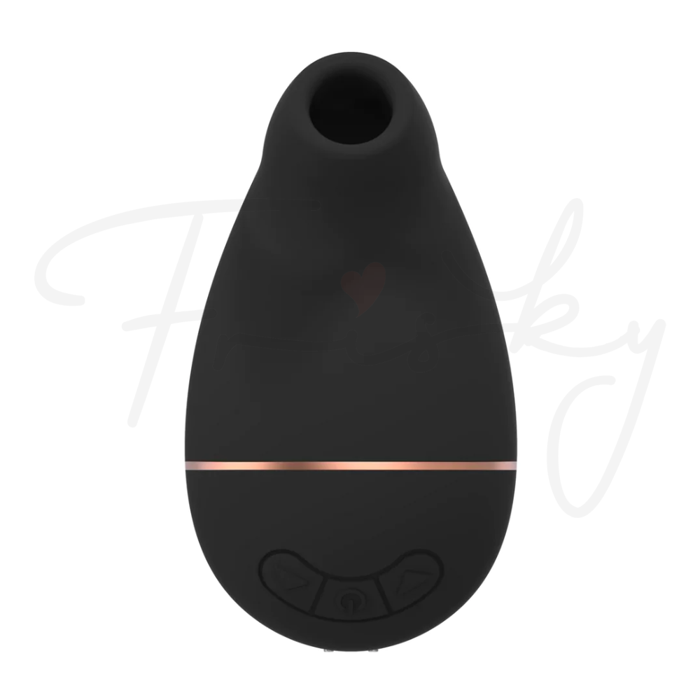 SHOTS - Kissable Sucking Vibrator - Black