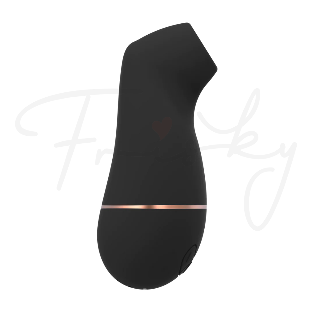 SHOTS - Kissable Sucking Vibrator - Black