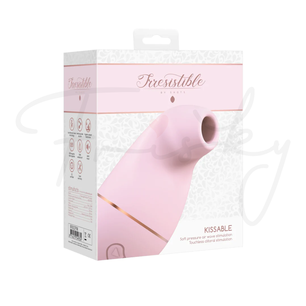 SHOTS - Kissable Sucking Vibrator - Pink