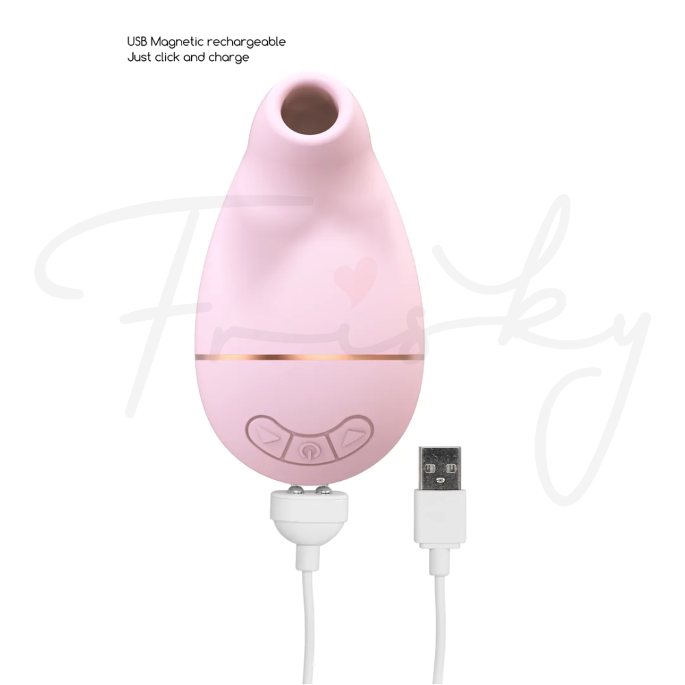 SHOTS - Kissable Sucking Vibrator - Pink